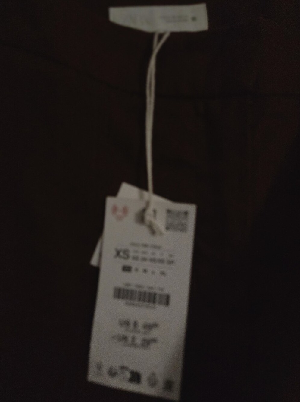 Zara Women's Wide-Leg Pants in Deep Brown - Picture 2 of 5